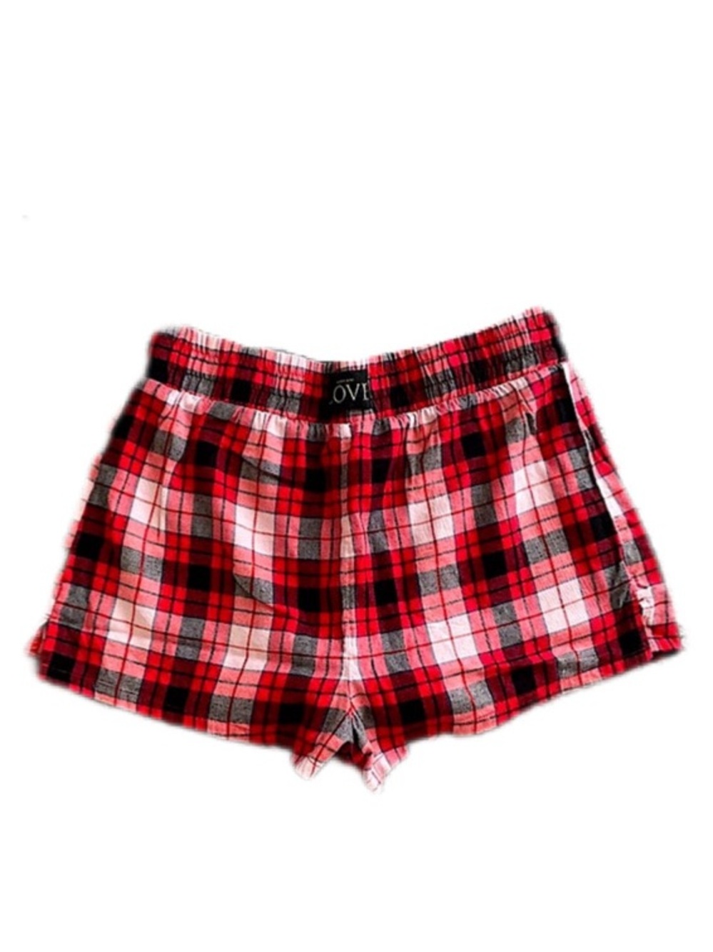 Victoria’s Secret • Plaid Graphic Pajama Shorts ♥️